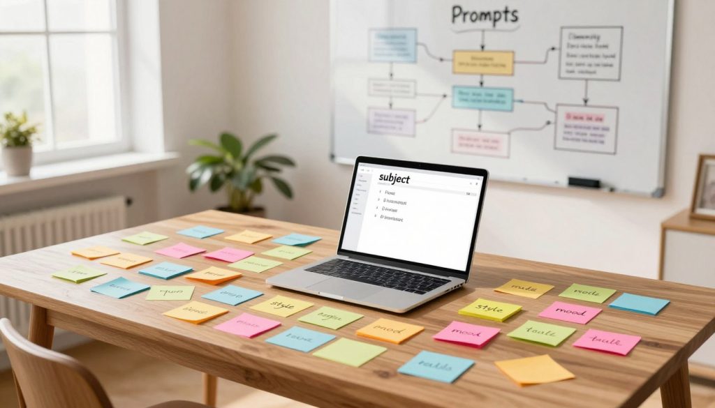 structuring prompts image